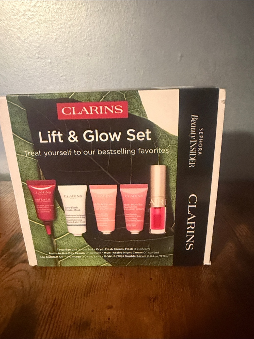 Clarins Lift & Glow Set – 5 piece set